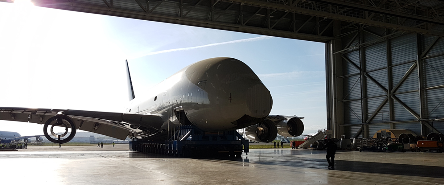 Vue aérienne du site de stockage d'avions de Teruel